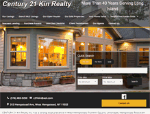 Tablet Screenshot of century21kin.com